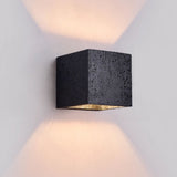 Jora Mist Travertine Wall Light, detail view 6