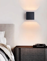 Jora Mist Travertine Wall Light, detail view 9