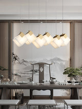 Kaia Stone Alabaster Pendant Light, detail view 16