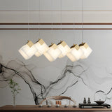 Kaia Stone Alabaster Pendant Light, detail view 11