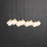 Kaia Stone Alabaster Pendant Light, detail view 22