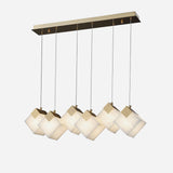 Kaia Stone Alabaster Pendant Light