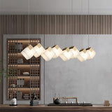 Kaia Stone Alabaster Pendant Light, detail view 14