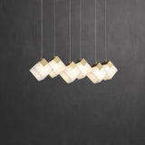 Kaia Stone Alabaster Pendant Light, detail view 18