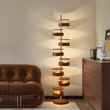 Nella Frost Wood Floor Lamp, detail view 2