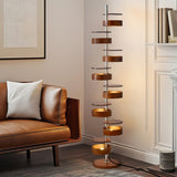 Nella Frost Wood Floor Lamp, detail view 3