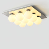 Talia Dawn Glass Ceiling Light, detail view 3