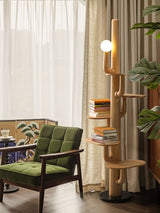 Vesper Linden Glass Floor Lamp, detail view 7