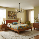 Aven Vista Fabric Chandelier, detail view 6