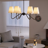Aven Vista Fabric Chandelier, detail view 16