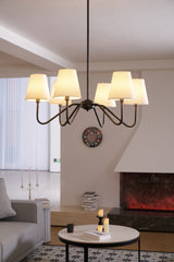Aven Vista Fabric Chandelier, detail view 18