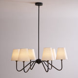 Aven Vista Fabric Chandelier, detail view 26