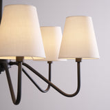 Aven Vista Fabric Chandelier, detail view 33