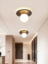 Luma Juniper Travertine Ceiling Light, detail view 16