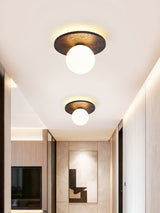 Luma Juniper Travertine Ceiling Light, detail view 17
