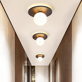 Luma Juniper Travertine Ceiling Light, detail view 3