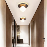 Luma Juniper Travertine Ceiling Light, detail view 8
