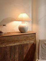 Niven Bloom Fabric Table Lamp, detail view 7