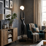 Rora Willow Metal Floor Lamp, detail view 4