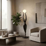 Rora Willow Metal Floor Lamp, detail view 2
