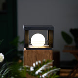 Avel Haven Glass Outdoor Light, detail view 3
