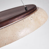 Briar Rose Travertine Pendant Light, detail view 9