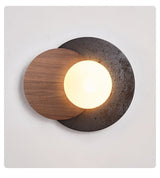 Celine Bay Travertine Wall Light, detail view 13