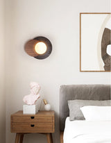 Celine Bay Travertine Wall Light, detail view 15