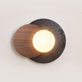 Celine Bay Travertine Wall Light, detail view 11
