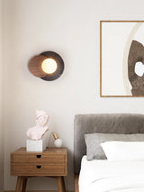 Celine Bay Travertine Wall Light, detail view 9