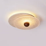 Dalia Terra Travertine Ceiling Light, detail view 4