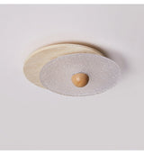 Dalia Terra Travertine Ceiling Light, detail view 7