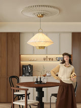 Kaia Vale Fabric Pendant Light, detail view 7