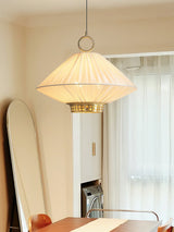 Kaia Vale Fabric Pendant Light, detail view 15