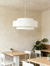 Ilan Glow Linen Pendant Light, detail view 9