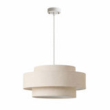 Ilan Glow Linen Pendant Light, detail view 12