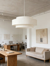 Ilan Glow Linen Pendant Light, detail view 8
