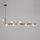 Evara Nest Alabaster Chandelier, detail view 15