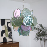 Riven Drift Glass Chandelier, detail view 18