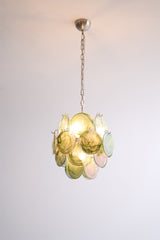 Riven Drift Glass Chandelier, detail view 27