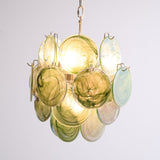 Riven Drift Glass Chandelier, detail view 28