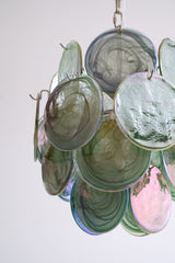 Riven Drift Glass Chandelier, detail view 30