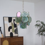 Riven Drift Glass Chandelier, detail view 20