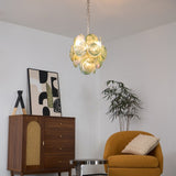 Riven Drift Glass Chandelier, detail view 22