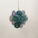 Riven Drift Glass Chandelier, detail view 5