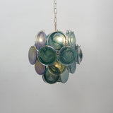Riven Drift Glass Chandelier, detail view 4