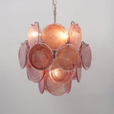 Riven Drift Glass Chandelier, detail view 11