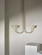 Thea Cloud Alabaster Pendant Light, detail view 7