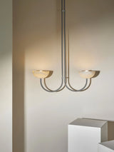 Thea Cloud Alabaster Pendant Light, detail view 9