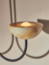 Thea Cloud Alabaster Pendant Light, detail view 10
